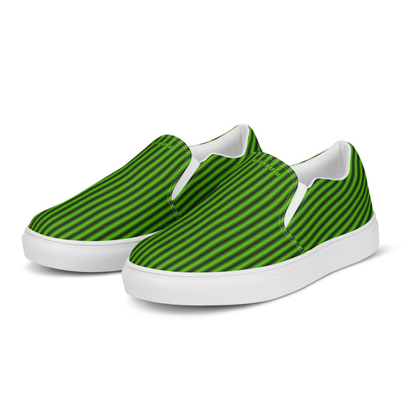 Ladies' Slip-On Canvas Shoes - Premium Canvas Shoes from Arekkusu-Store - Just $37! Shop now at Arekkusu-Store