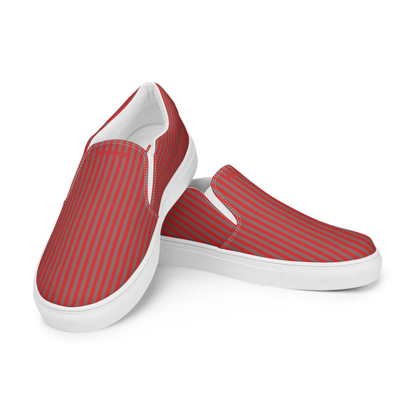 Ladies' Slip-On Canvas Shoes - Premium Canvas Shoes from Arekkusu-Store - Just $37! Shop now at Arekkusu-Store