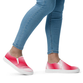 Ladies' Slip-On Canvas Shoes - Premium Canvas Shoes from Arekkusu-Store - Just $37! Shop now at Arekkusu-Store