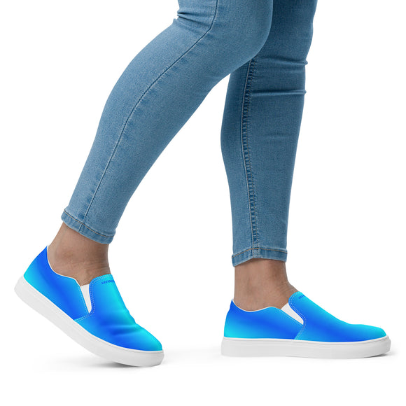 Ladies' Slip-On Canvas Shoes - Premium Canvas Shoes from Arekkusu-Store - Just $37! Shop now at Arekkusu-Store