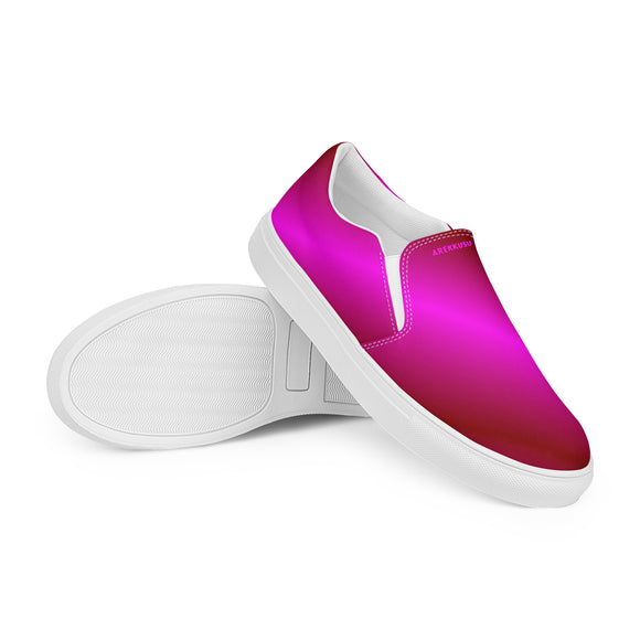 Ladies' Slip-On Canvas Shoes - Premium Canvas Shoes from Arekkusu-Store - Just $37! Shop now at Arekkusu-Store