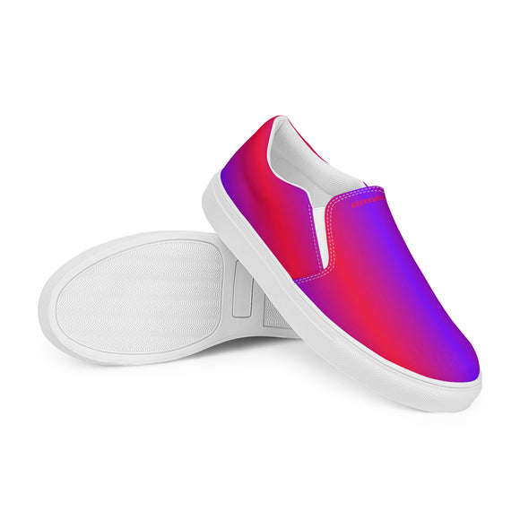 Ladies' Slip-On Canvas Shoes - Premium Canvas Shoes from Arekkusu-Store - Just $37! Shop now at Arekkusu-Store