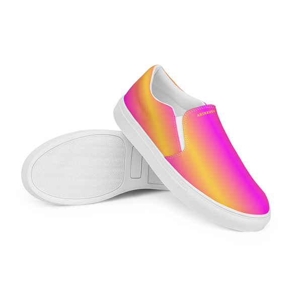 Ladies' Slip-On Canvas Shoes - Premium Canvas Shoes from Arekkusu-Store - Just $37! Shop now at Arekkusu-Store