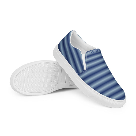 Ladies' Slip-On Canvas Shoes - Premium Canvas Shoes from Arekkusu-Store - Just $37! Shop now at Arekkusu-Store