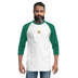 Unisex 3/4 Sleeve Raglan - Arekkusu - Store