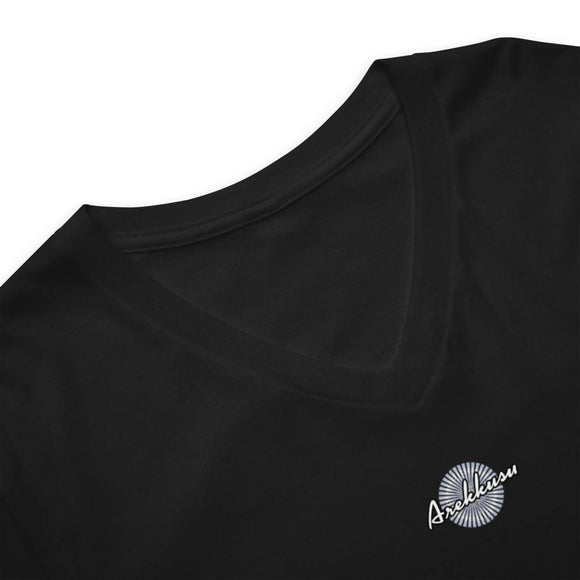 Unisex Long V - Neck T-Shirt - Arekkusu - Store