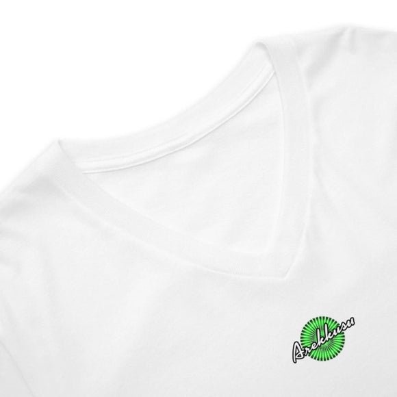 Unisex Long V - Neck T-Shirt - Arekkusu - Store