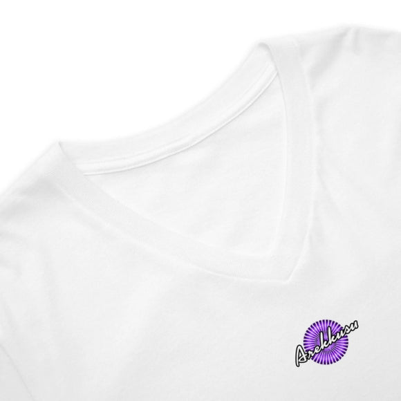 Unisex Long V - Neck T-Shirt - Arekkusu - Store