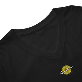 Unisex Long V - Neck T-Shirt - Arekkusu - Store