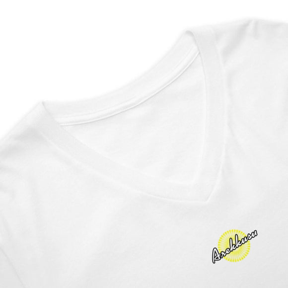 Unisex Long V - Neck T-Shirt - Arekkusu - Store