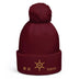 Unisex Pom - Pom Cuffed Beanie - Arekkusu - Store