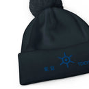 Unisex Pom - Pom Cuffed Beanie - Arekkusu - Store