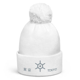 Unisex Pom - Pom Cuffed Beanie - Arekkusu - Store