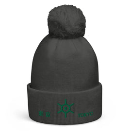 Unisex Pom - Pom Cuffed Beanie - Arekkusu - Store
