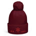 Unisex Pom - Pom Cuffed Beanie - Arekkusu - Store