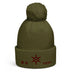 Unisex Pom - Pom Cuffed Beanie - Arekkusu - Store