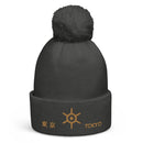 Unisex Pom - Pom Cuffed Beanie - Arekkusu - Store