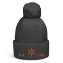 Unisex Pom - Pom Cuffed Beanie - Arekkusu - Store
