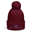 Unisex Pom - Pom Cuffed Beanie - Arekkusu - Store