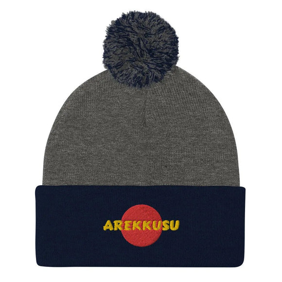 Unisex Pom - Pom Knit Beanie - Arekkusu - Store