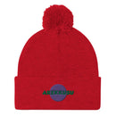 Unisex Pom - Pom Knit Beanie - Arekkusu - Store