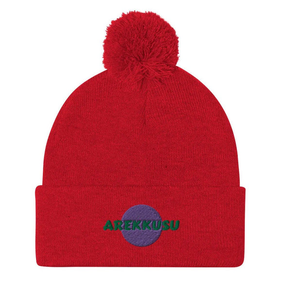 Unisex Pom - Pom Knit Beanie - Arekkusu - Store