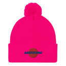 Unisex Pom - Pom Knit Beanie - Arekkusu - Store