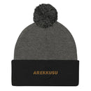 Unisex Pom - Pom Knit Beanie - Arekkusu - Store