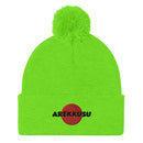 Unisex Pom - Pom Knit Beanie - Arekkusu - Store