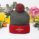 Unisex Pom - Pom Knit Beanie - Arekkusu - Store