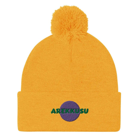 Unisex Pom - Pom Knit Beanie - Arekkusu - Store