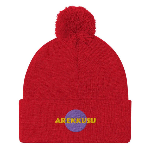 Unisex Pom - Pom Knit Beanie - Arekkusu - Store