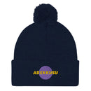 Unisex Pom - Pom Knit Beanie - Arekkusu - Store