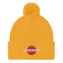 Unisex Pom - Pom Knit Beanie - Arekkusu - Store