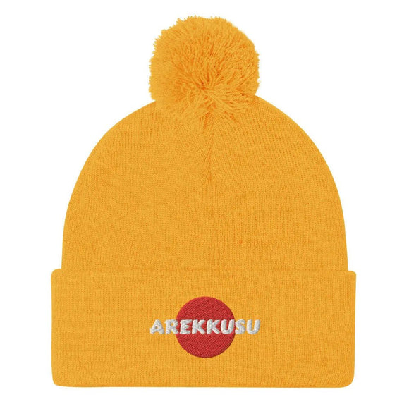 Unisex Pom - Pom Knit Beanie - Arekkusu - Store
