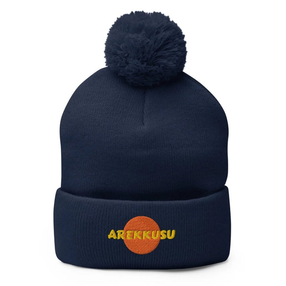 Unisex Pom - Pom Knit Beanie - Arekkusu - Store