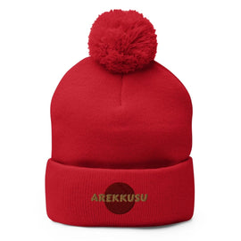 Unisex Pom - Pom Knit Beanie - Arekkusu - Store