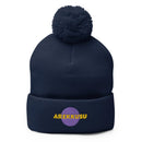 Unisex Pom - Pom Knit Beanie - Arekkusu - Store