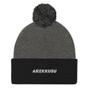 Unisex Pom - Pom Knit Beanie - Arekkusu - Store