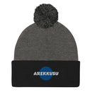 Unisex Pom - Pom Knit Beanie - Arekkusu - Store