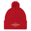 Unisex Pom - Pom Knit Beanie - Arekkusu - Store