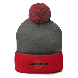 Unisex Pom - Pom Knit Beanie - Arekkusu - Store