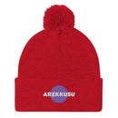 Unisex Pom - Pom Knit Beanie - Arekkusu - Store