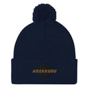 Unisex Pom - Pom Knit Beanie - Arekkusu - Store