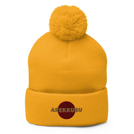 Unisex Pom - Pom Knit Beanie - Arekkusu - Store