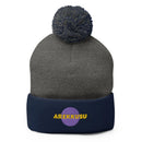 Unisex Pom - Pom Knit Beanie - Arekkusu - Store