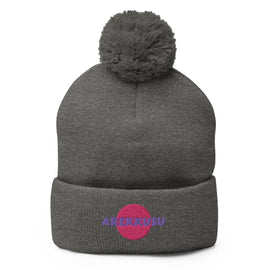 Unisex Pom - Pom Knit Beanie - Arekkusu - Store