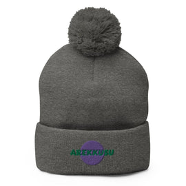 Unisex Pom - Pom Knit Beanie - Arekkusu - Store