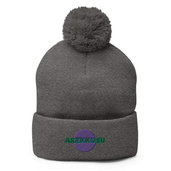 Unisex Pom - Pom Knit Beanie - Arekkusu - Store