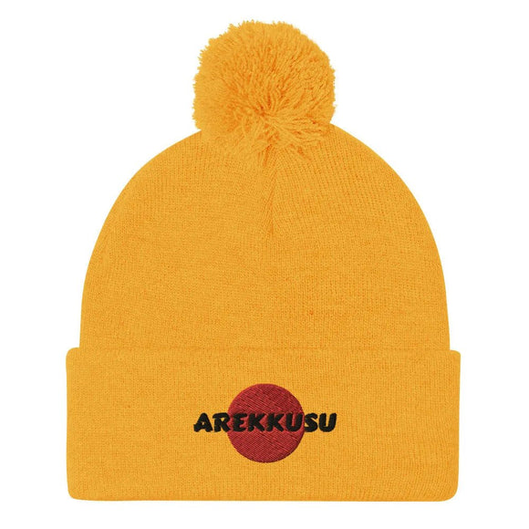 Unisex Pom - Pom Knit Beanie - Arekkusu - Store